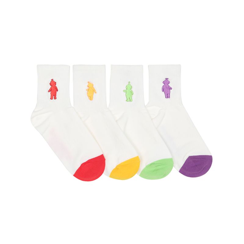 SPAO x Teletubbies - Socks - Set of 4