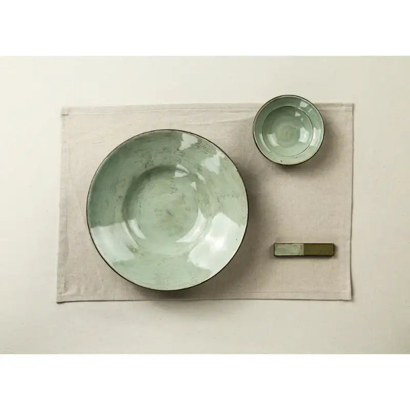 Chaora - Celadon Pasta Bowl - Chaora - Tableware - Harumio