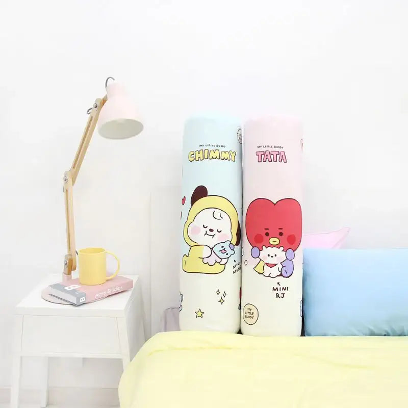 NARA HOME DECO x BT21- Round Body Pillow - NARA HOME DECO - Long pillow - Harumio NARA HOME DECO x BT21- Round Body Pillow - NARA HOME DECO - Long pillow - Harumio