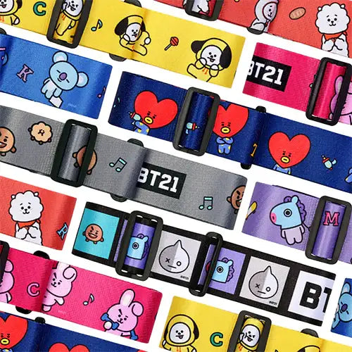 BT21 x Monopoly - Luggage Belt - BT21 - Luggage Belt - Harumio