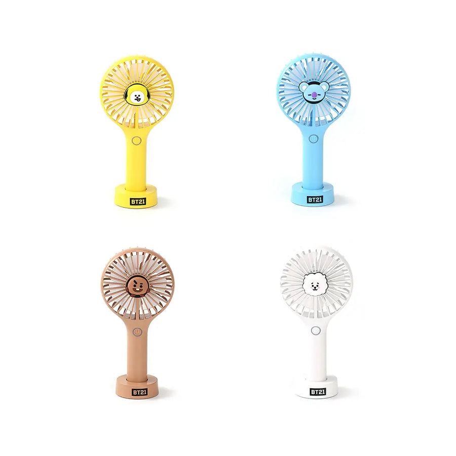 BT21 - Mini Handy Fan - BT21 - Mini Fan - Harumio