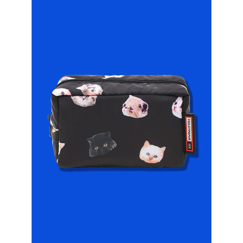 3CE x TOILETPAPER - Padded Cube Pouch