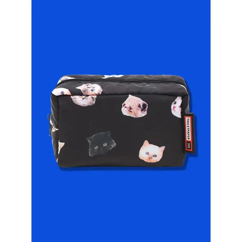 3CE x TOILETPAPER - Padded Cube Pouch - 3CE - Pouch - Harumio 3CE x TOILETPAPER - Padded Cube Pouch - 3CE - Pouch - Harumio