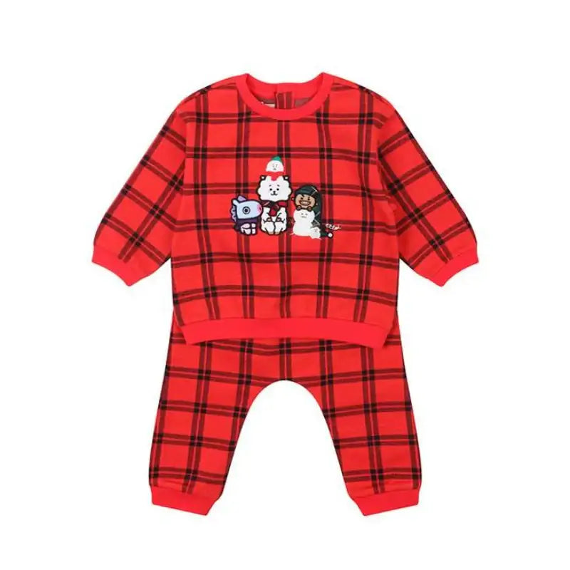 BT21 - Etoile Holiday Top and Bottom Set - LINE FRIENDS - Clothing - Harumio