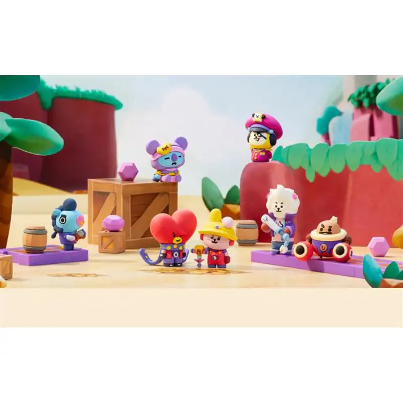 BT21 x Brawl Stars - Buildable Figure - LINE FRIENDS - Figures - Harumio