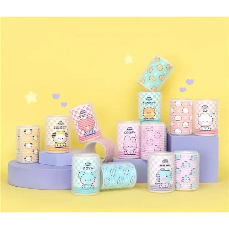 BT21 - Minini Hair Roll - LINE FRIENDS - Hair Accessories - Harumio BT21 - Minini Hair Roll - LINE FRIENDS - Hair Accessories - Harumio