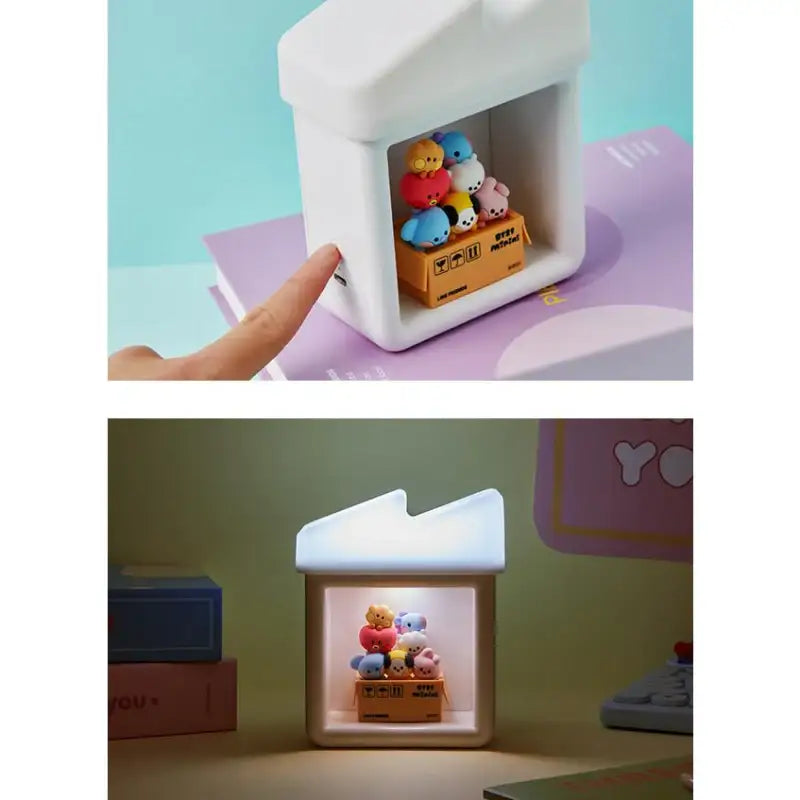BT21 - Minini House Figure Mood Light - LINE FRIENDS - Decorations - Harumio BT21 - Minini House Figure Mood Light - LINE FRIENDS - Decorations - Harumio