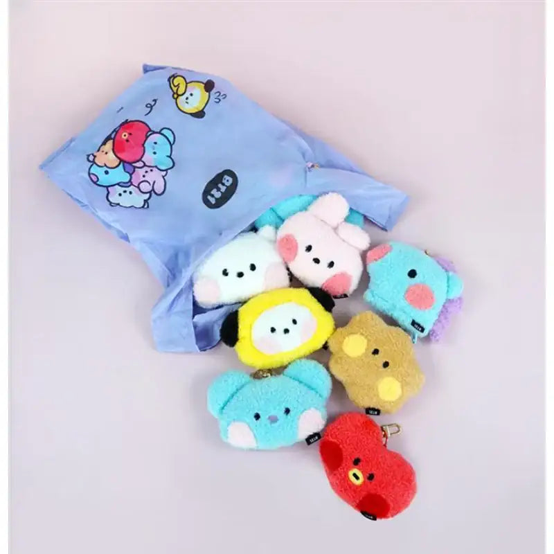 BT21 - Minini Doll Charm Eco Bag - LINE FRIENDS - Eco Bag - Harumio BT21 - Minini Doll Charm Eco Bag - LINE FRIENDS - Eco Bag - Harumio