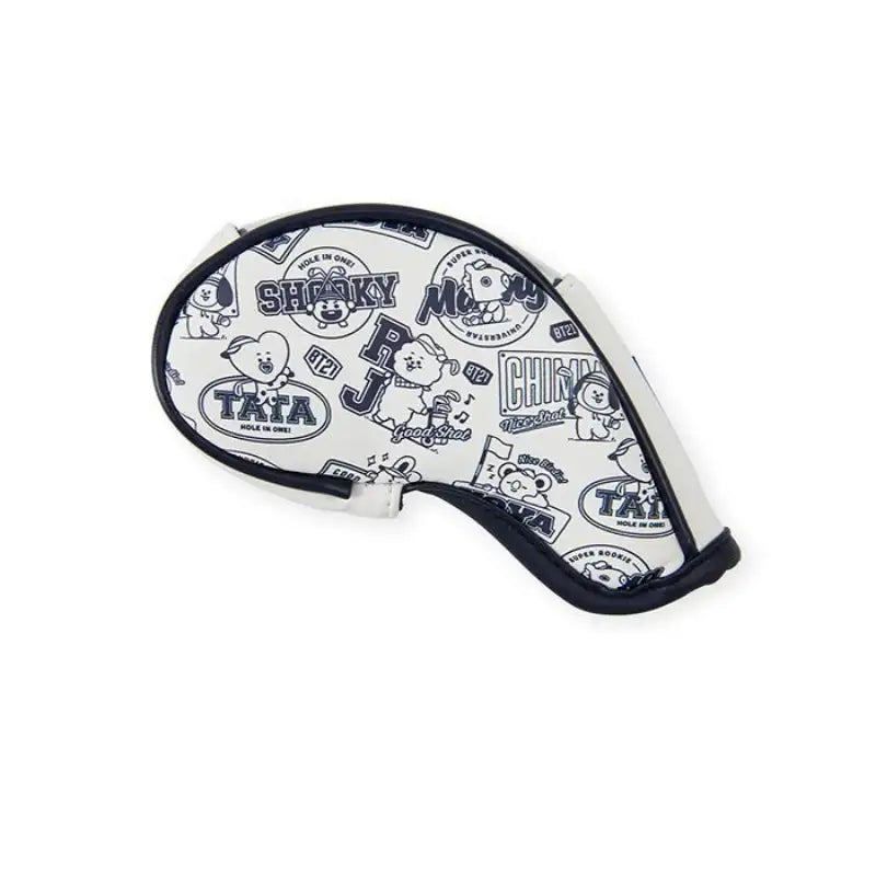 BT21 - Blue Pattern Golf Hole In One Iron Cover Set - BT21 - Sport Goods - Harumio BT21 - Blue Pattern Golf Hole In One Iron Cover Set - BT21 - Sport Goods - Harumio