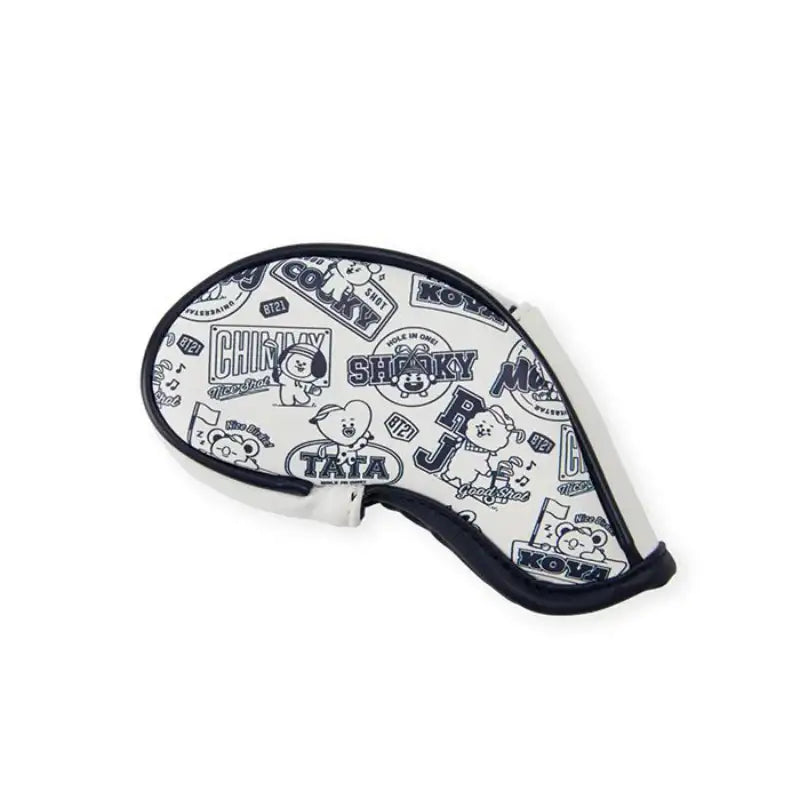 BT21 - Blue Pattern Golf Hole In One Iron Cover Set - BT21 - Sport Goods - Harumio BT21 - Blue Pattern Golf Hole In One Iron Cover Set - BT21 - Sport Goods - Harumio