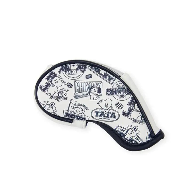 BT21 - Blue Pattern Golf Hole In One Iron Cover Set - BT21 - Sport Goods - Harumio BT21 - Blue Pattern Golf Hole In One Iron Cover Set - BT21 - Sport Goods - Harumio