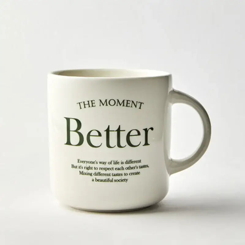 Korean Mine Lettering - Mug - Modern House - Mugs - Harumio