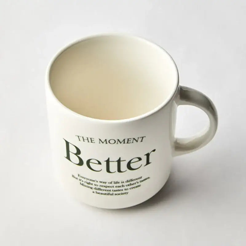 Korean Mine Lettering - Mug - Modern House - Mugs - Harumio