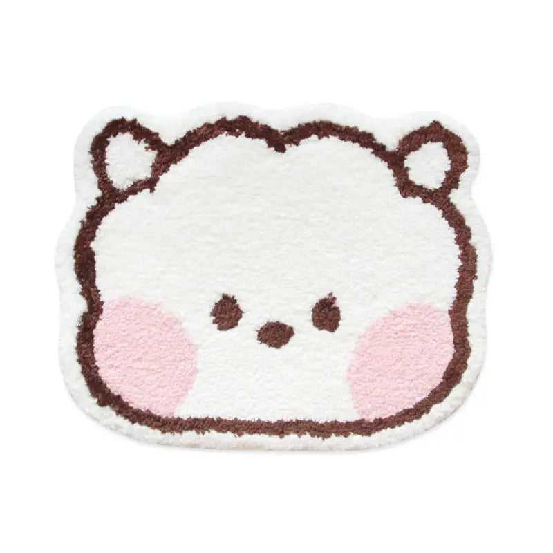 NARA HOME DECO X BT21 - Minini Face Rug - NARA HOME DECO - Rug - Harumio