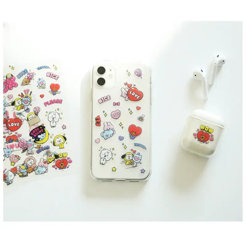 Monopoly x BT21 - Clear Sticker - Everyday - Monopoly - Stationery - Harumio