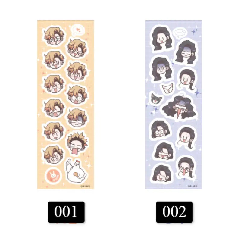 Waikiki Vampire - A Set of Stickers - Webtoon Shop - Stickers - Harumio