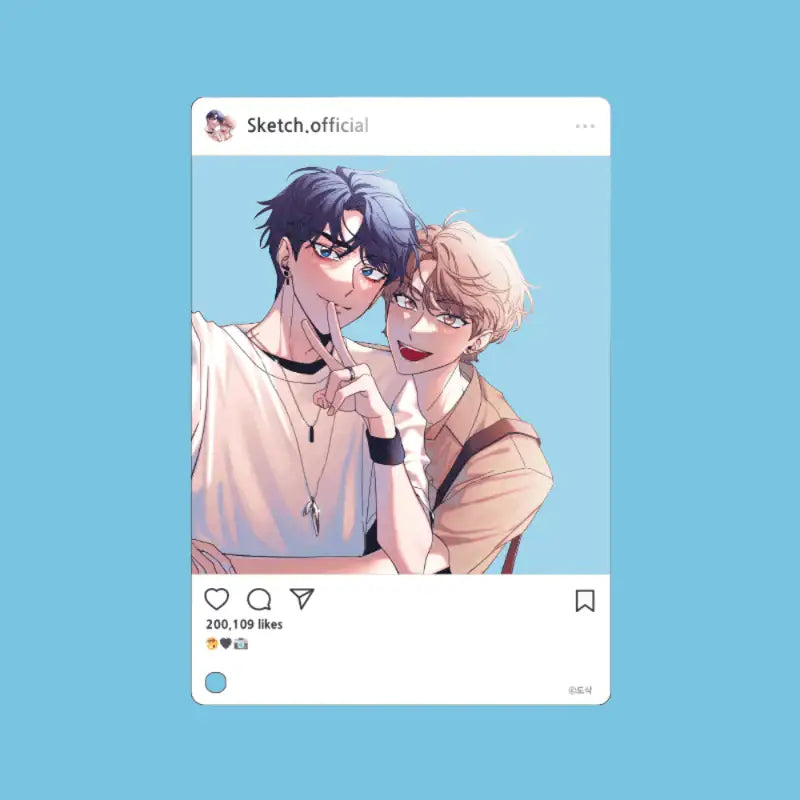 Sketch - Acrylic Photo Frame - Webtoon Shop - Photos - Harumio