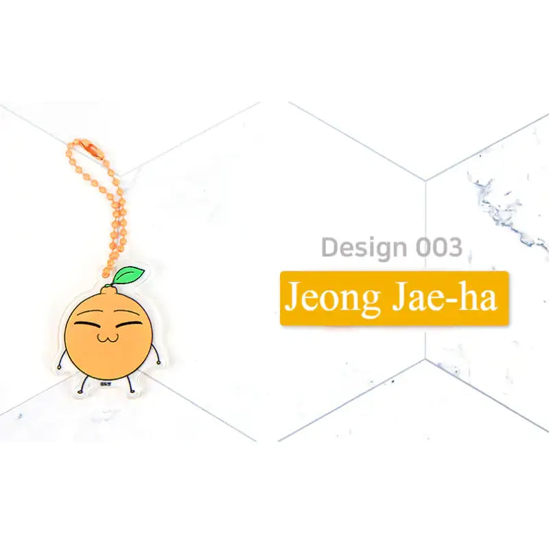 Serious Joke - Hallabong Acrylic Keyring - Webtoon Shop - Keyring - Harumio Serious Joke - Hallabong Acrylic Keyring - Webtoon Shop - Keyring - Harumio