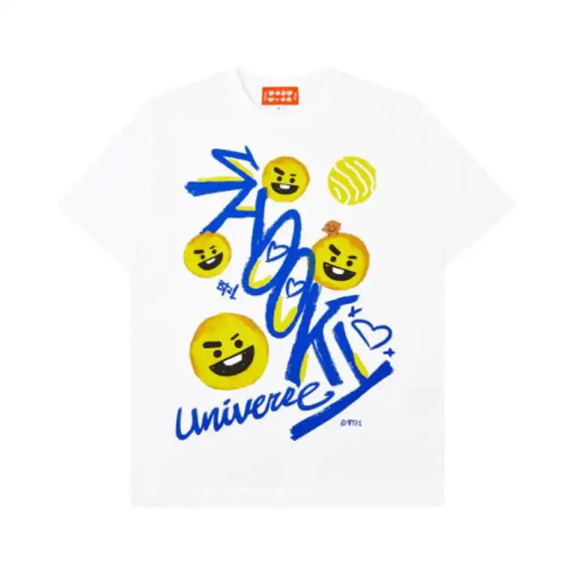 BT21 - Utopia Short Sleeve T-shirt - LINE FRIENDS - T-Shirt - Harumio BT21 - Utopia Short Sleeve T-shirt - LINE FRIENDS - T-Shirt - Harumio