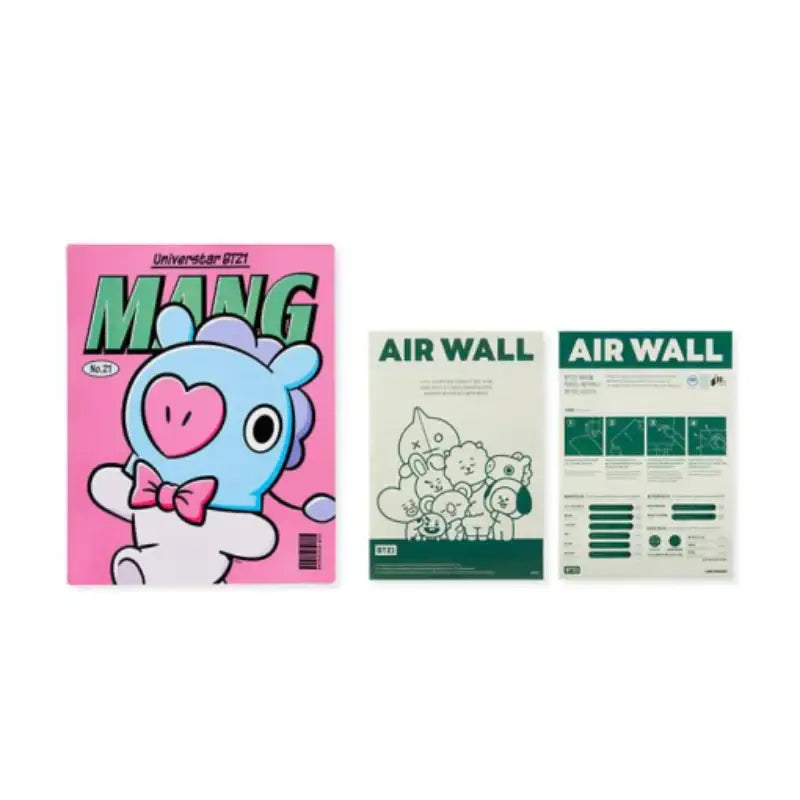 BT21 - Air Wall - Line Friends - Air Wall - Harumio BT21 - Air Wall - Line Friends - Air Wall - Harumio