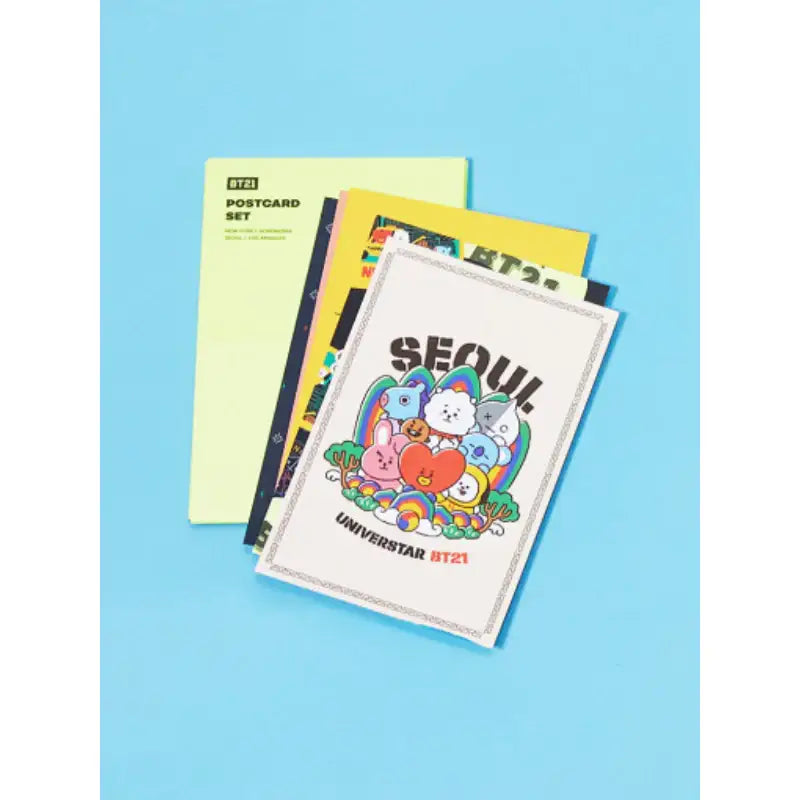 BT21 - City Edition Postcard Set - LINE FRIENDS - Postcard - Harumio