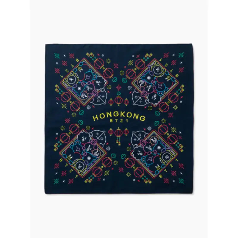 BT21 - City Edition Hong Kong - Bandana - Line Friends - Fashion - Harumio