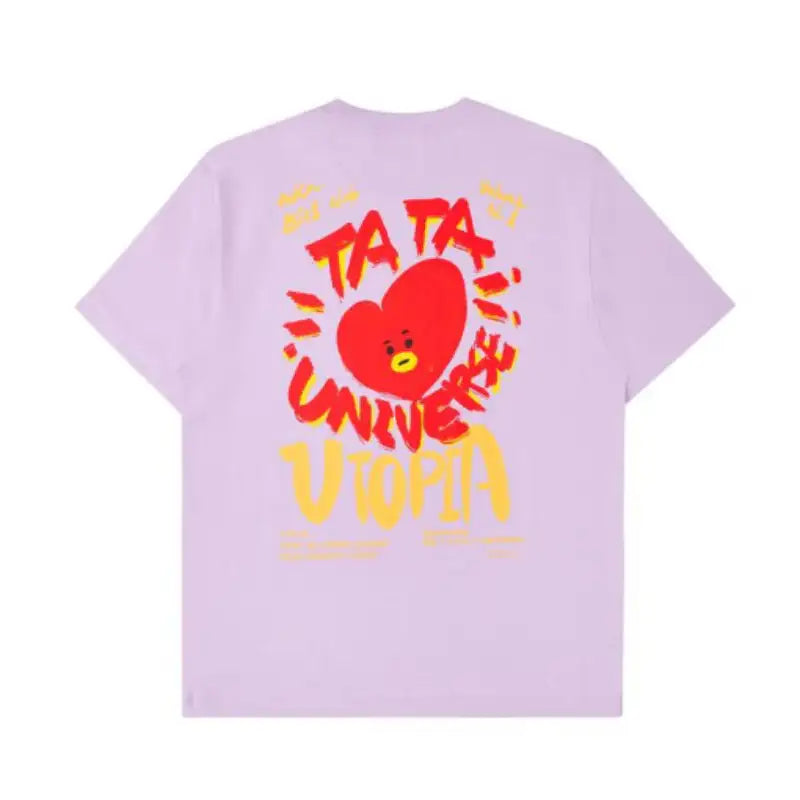 BT21 - Utopia Short Sleeve T-shirt - LINE FRIENDS - T-Shirt - Harumio BT21 - Utopia Short Sleeve T-shirt - LINE FRIENDS - T-Shirt - Harumio