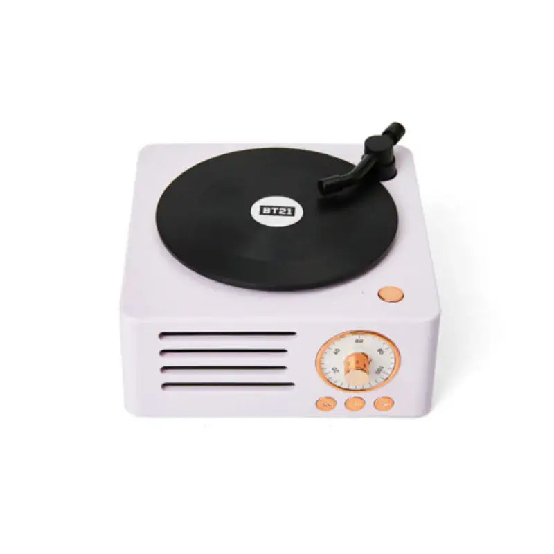 BT21 - Turntable Bluetooth Speaker - LINE FRIENDS - Home & Living, Accessories - Harumio BT21 - Turntable Bluetooth Speaker - LINE FRIENDS - Home & Living, Accessories - Harumio