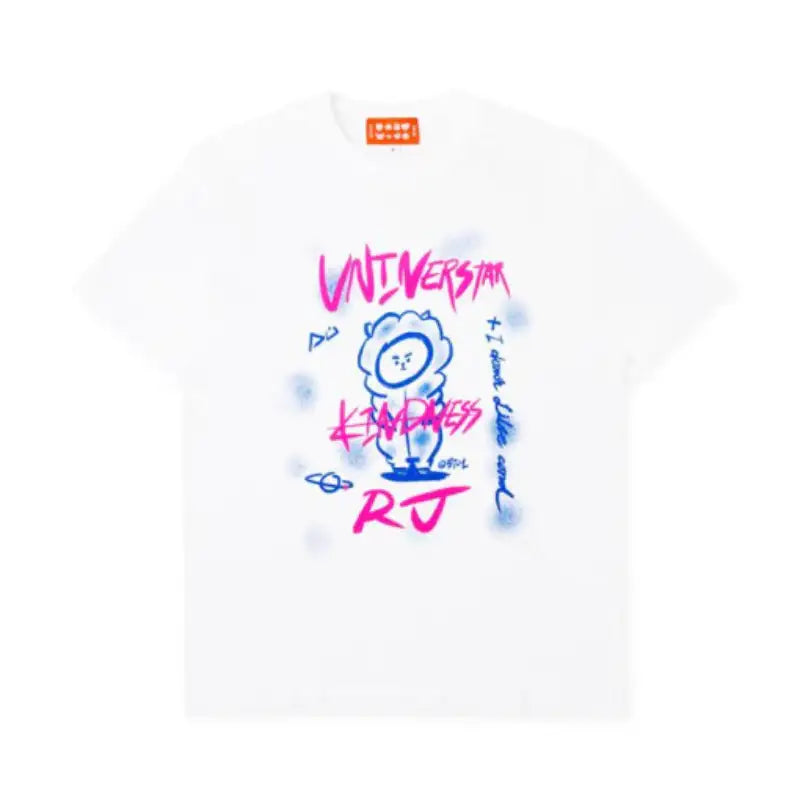 BT21 - Utopia Short Sleeve T-shirt - LINE FRIENDS - T-Shirt - Harumio BT21 - Utopia Short Sleeve T-shirt - LINE FRIENDS - T-Shirt - Harumio