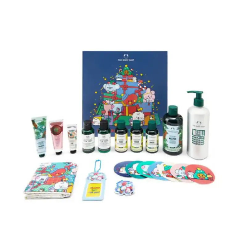 The Body Shop X BT21 - 2022 Holiday Advent Calendar - BT21 - Calender - Harumio
