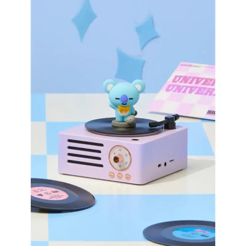 BT21 - Turntable Bluetooth Speaker - LINE FRIENDS - Home & Living, Accessories - Harumio