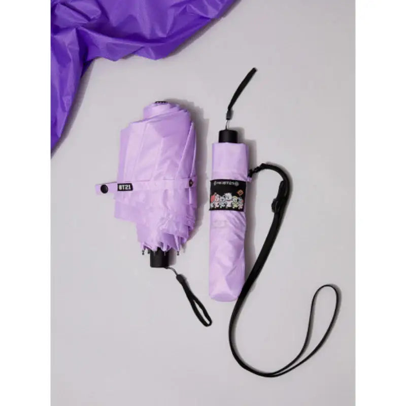 BT21 - Over Lab Purple 3 Tier Umbrella - BT21 - Umbrella - Harumio