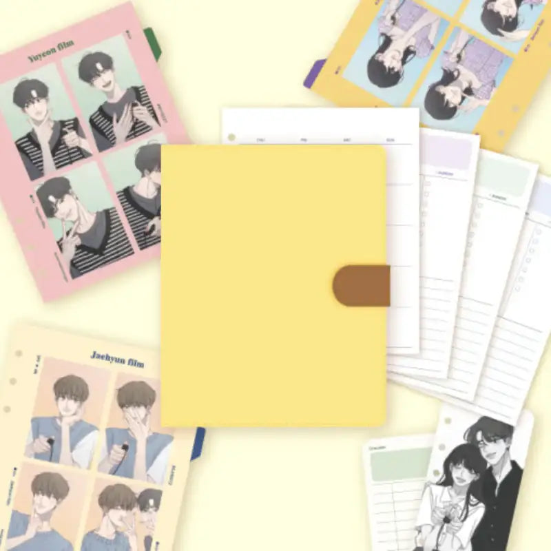 Romance 101 - Diary Set - Webtoon Friends - Stationery, Accessories - Harumio