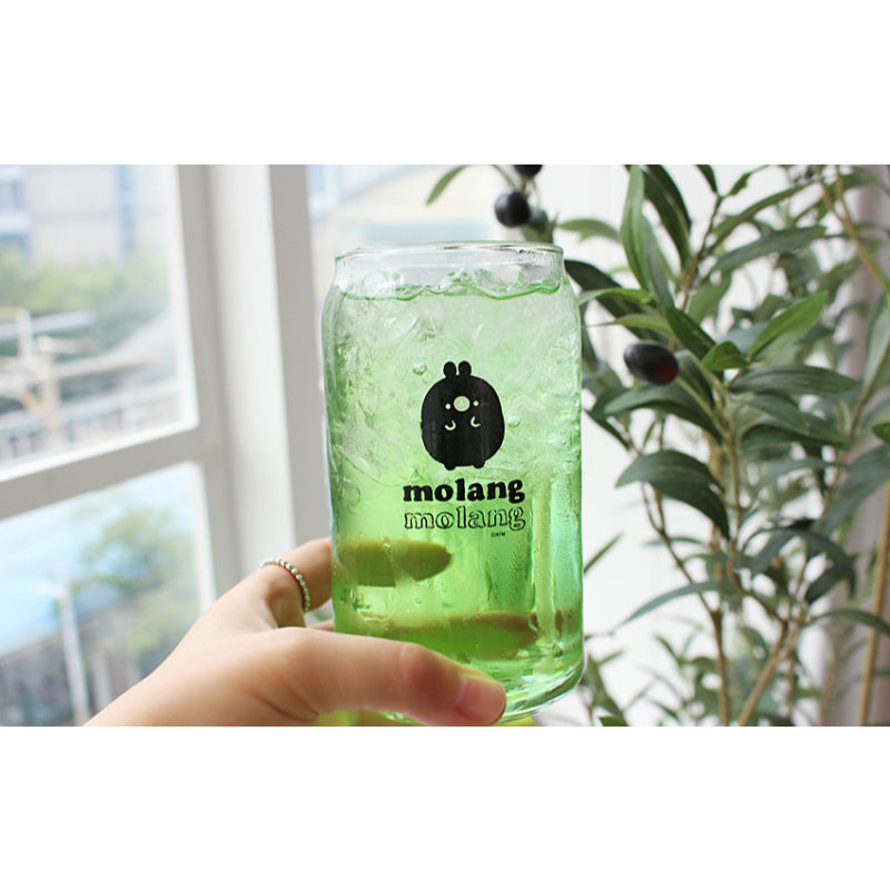 Molang - Can-Shaped Glass Cup