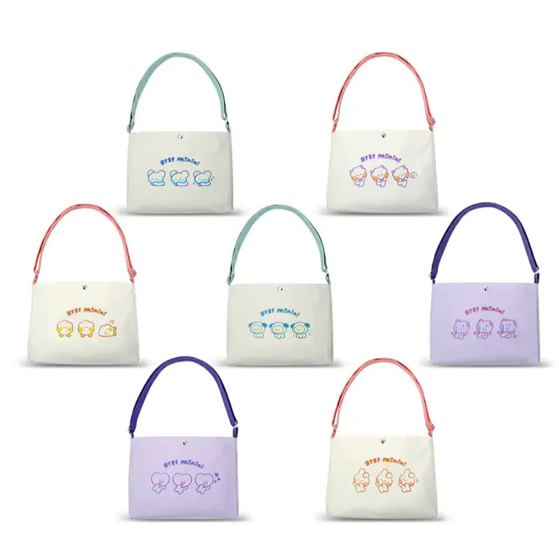 Monopoly x BT21 - Minini Canvas Cross Bag - Monopoly - Bag - Harumio Monopoly x BT21 - Minini Canvas Cross Bag - Monopoly - Bag - Harumio