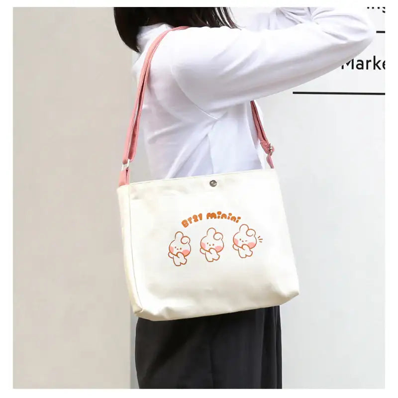 Monopoly x BT21 - Minini Canvas Cross Bag - Monopoly - Bag - Harumio