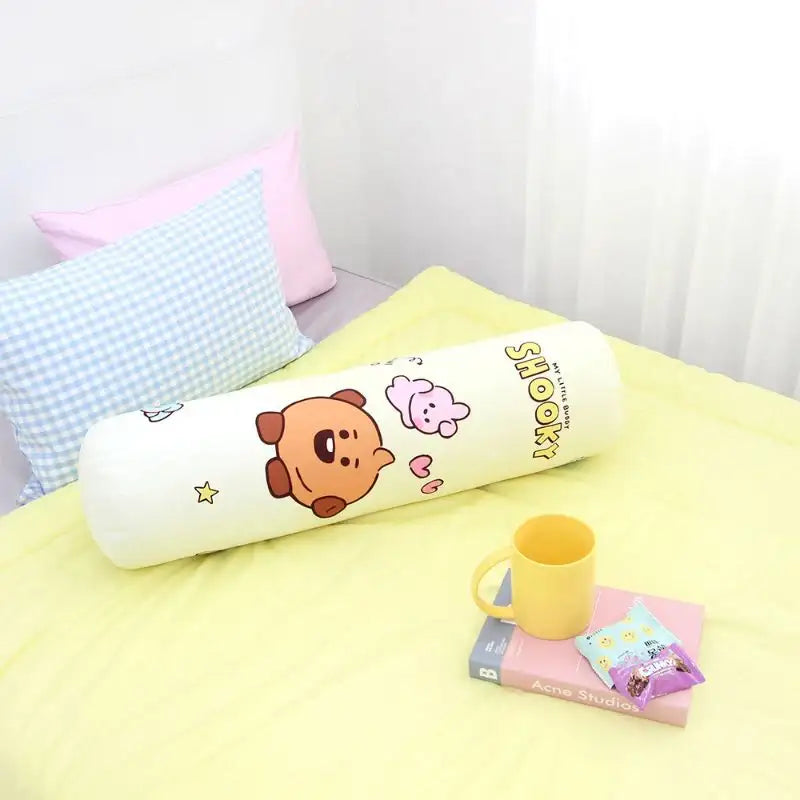NARA HOME DECO x BT21- Round Body Pillow - NARA HOME DECO - Long pillow - Harumio NARA HOME DECO x BT21- Round Body Pillow - NARA HOME DECO - Long pillow - Harumio