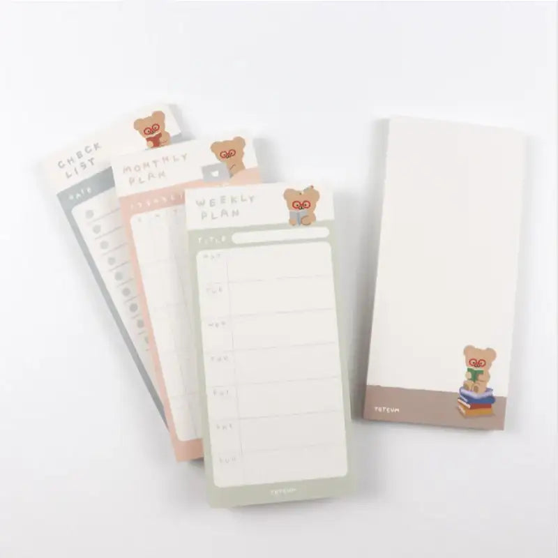 Teteum - Long Memo Pad - Teteum - Stationary - Harumio