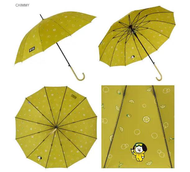 BT21 x Monopoly - Dolce Automatic Long Umbrella - Monopoly - Umbrella - Harumio BT21 x Monopoly - Dolce Automatic Long Umbrella - Monopoly - Umbrella - Harumio
