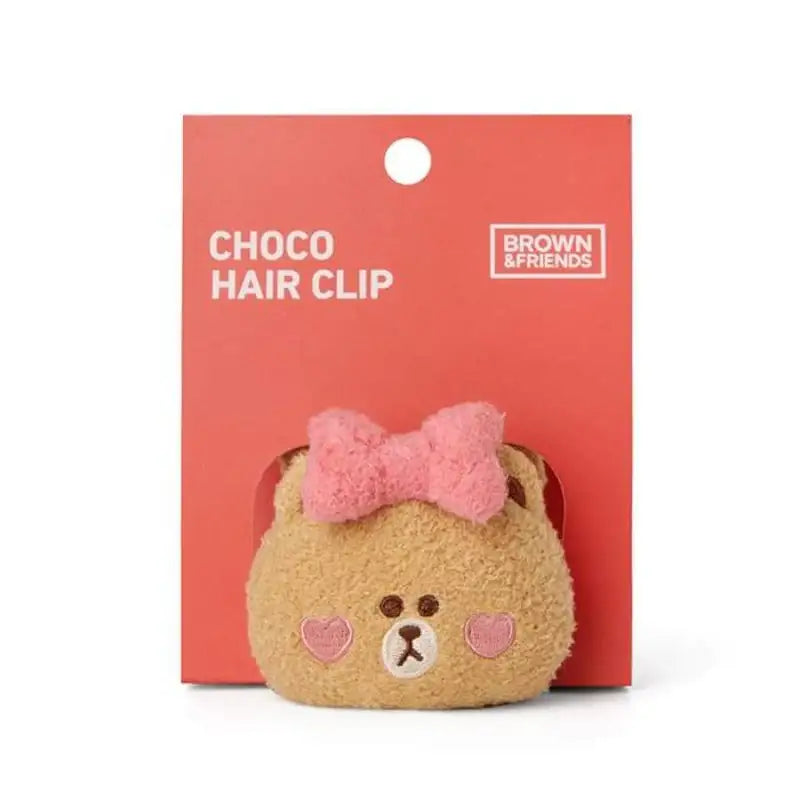 Line Friends - Choco Sweet Beauty Hair Pin - Line Friends - Hair Accessories - Harumio Line Friends - Choco Sweet Beauty Hair Pin - Line Friends - Hair Accessories - Harumio