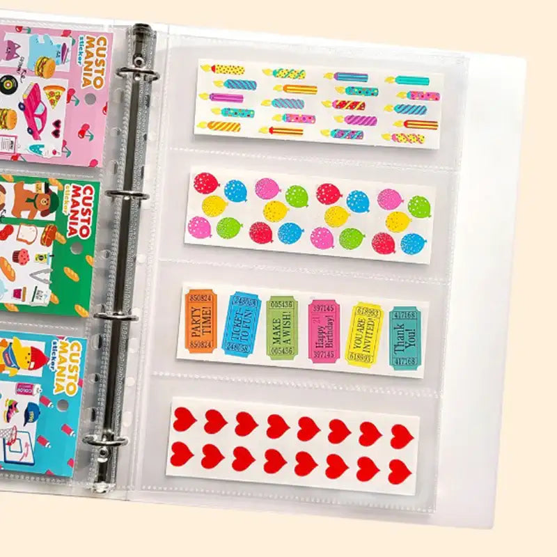 Yudaeng - A4 - Clear File Photocard Foca Binder Ticket Sticker Storage Inlay - Yudaengdotcom - File Storage Inlay - Harumio