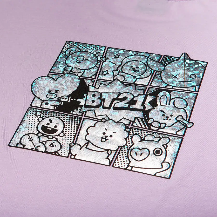 BT21 - Comic Pop Pajama Dress - BT21 - Pajama - Harumio BT21 - Comic Pop Pajama Dress - BT21 - Pajama - Harumio