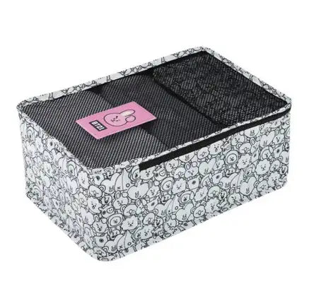 BT21 x Monopoly - Clothes Pouch Set - Monopoly - Pouch - Harumio BT21 x Monopoly - Clothes Pouch Set - Monopoly - Pouch - Harumio