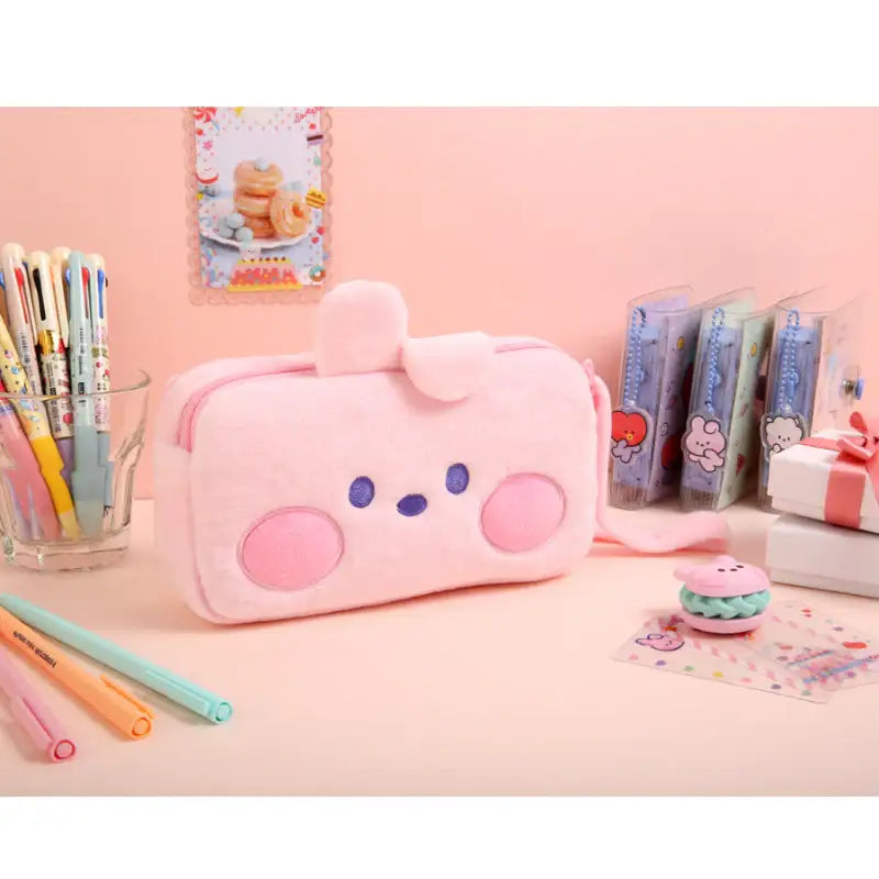 Monopoly x BT21 - Minini Plush Pen Pouch - Monopoly - Pouch - Harumio Monopoly x BT21 - Minini Plush Pen Pouch - Monopoly - Pouch - Harumio