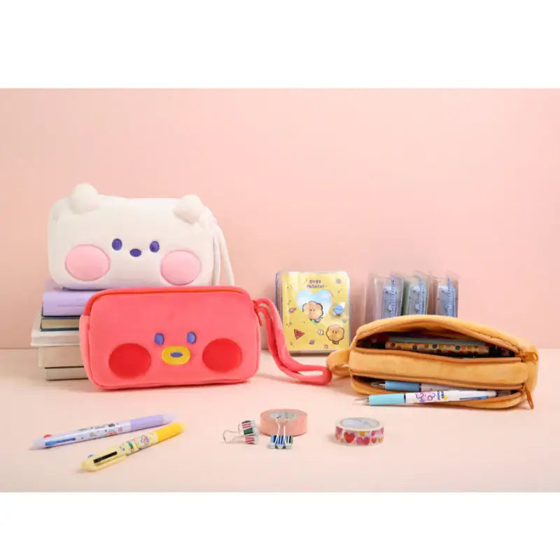 Monopoly x BT21 - Minini Plush Pen Pouch - Monopoly - Pouch - Harumio Monopoly x BT21 - Minini Plush Pen Pouch - Monopoly - Pouch - Harumio