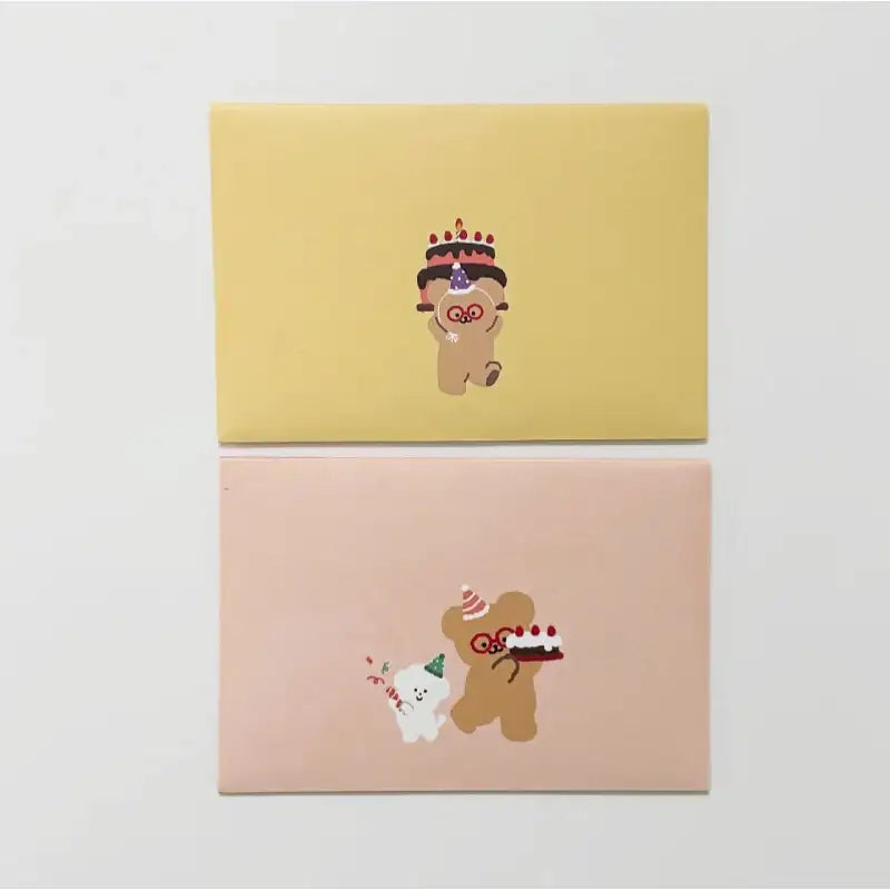 Teteum - Happy Birthday Letter - Teteum - Card - Harumio