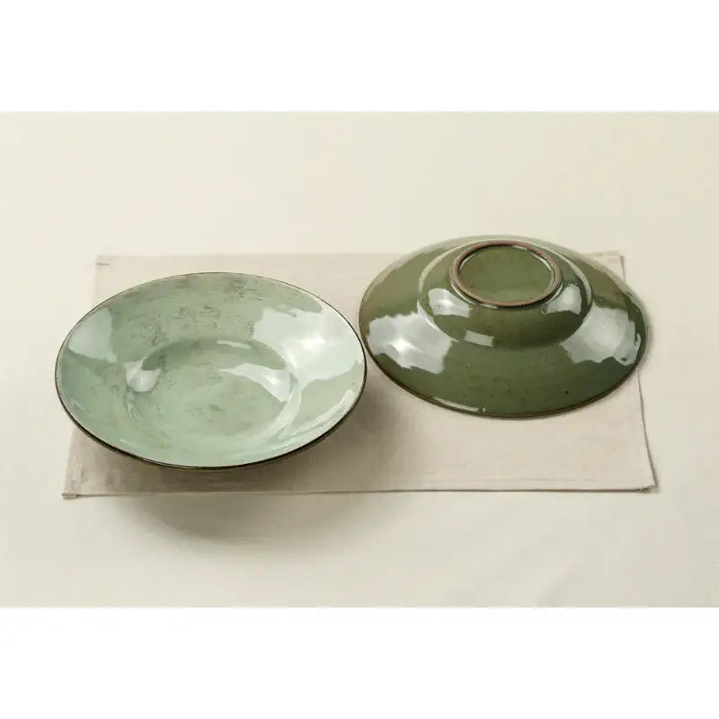 Chaora - Celadon Pasta Bowl - Chaora - Tableware - Harumio Chaora - Celadon Pasta Bowl - Chaora - Tableware - Harumio