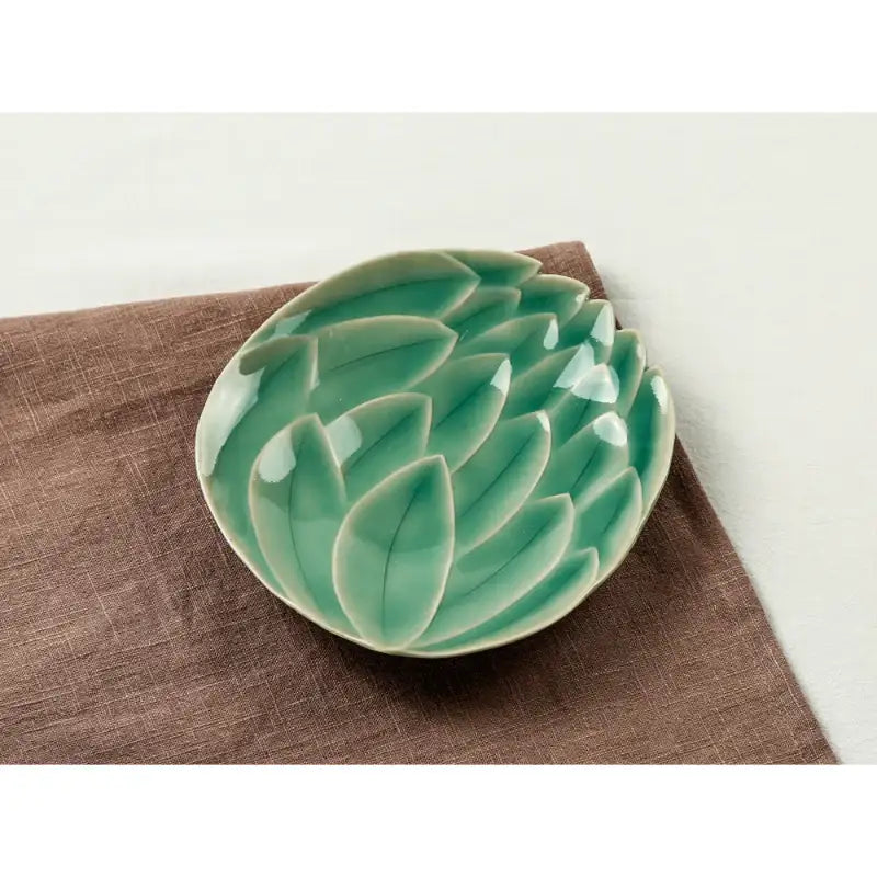 Chaora - Celadon Lotus Plate - Chaora - Tableware - Harumio Chaora - Celadon Lotus Plate - Chaora - Tableware - Harumio
