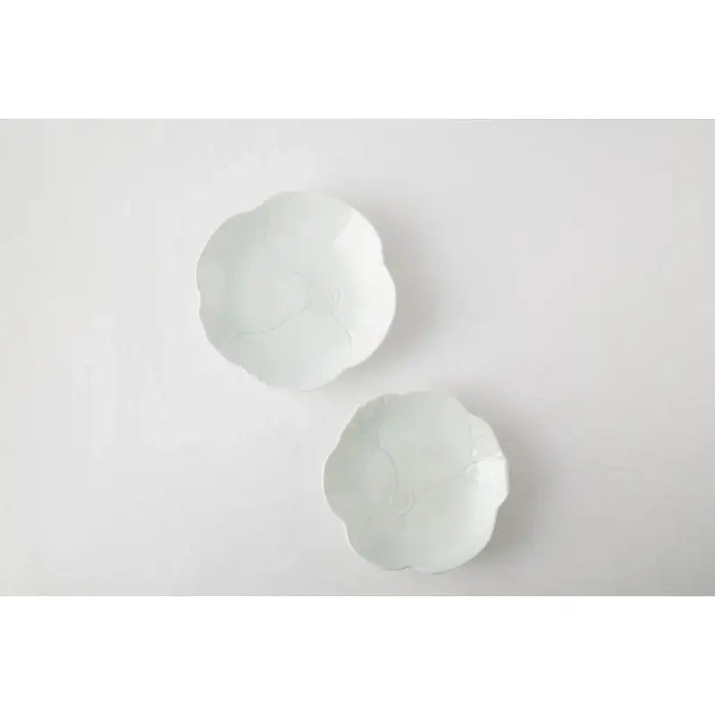Chaora - Embossed Peony Compote Plate - Chaora - Tableware - Harumio Chaora - Embossed Peony Compote Plate - Chaora - Tableware - Harumio