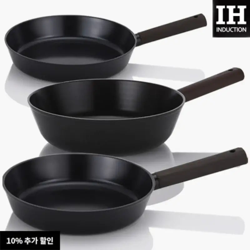 Neoflam - Noblesse Pan Set Of 3 - Neoflam - Frying Pan - Harumio